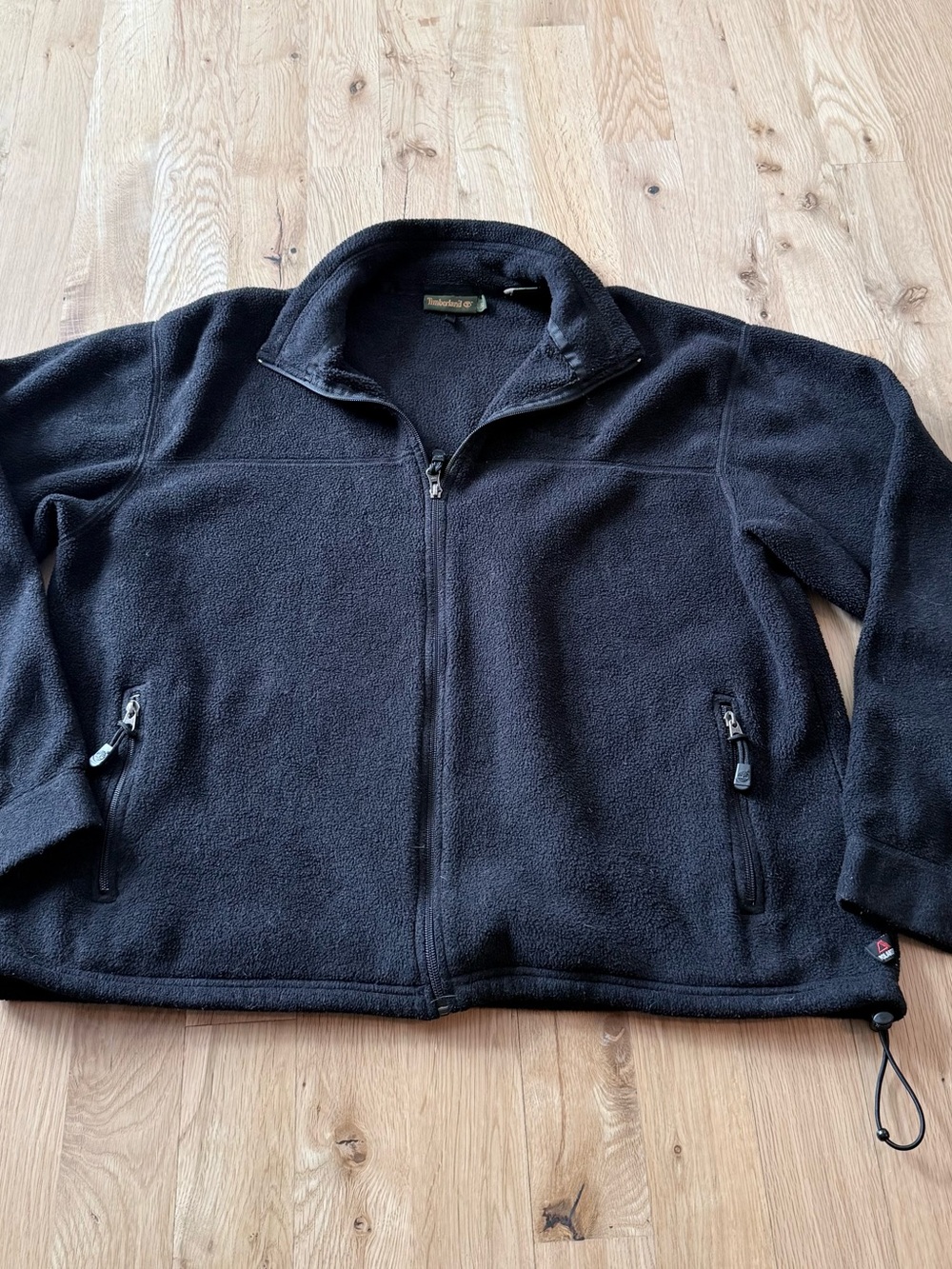 Timberland Black Lightweight Fleece Zip Jacket